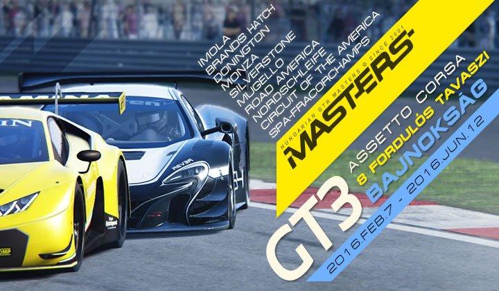 GTR-Masters - GT3 szimulátor bajnokság