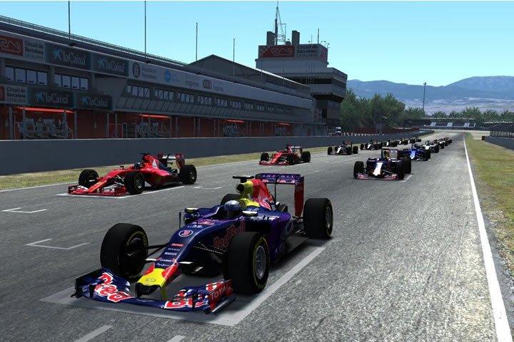 F1 szimulátor autóversenyek