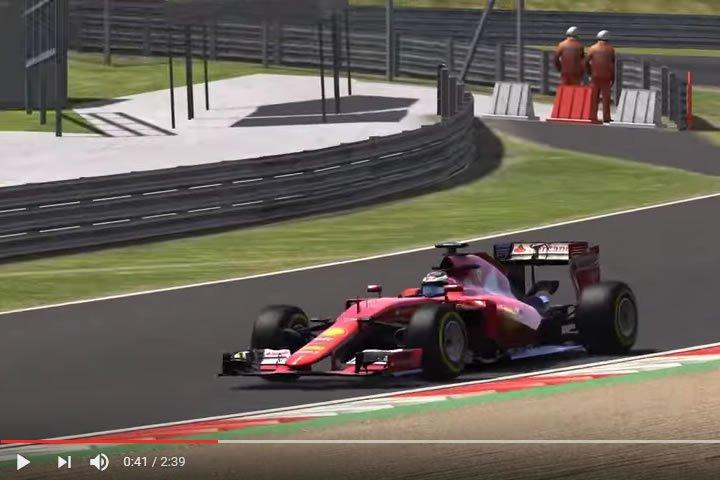 Szimulátor versenyzés - Ferrari F1 - Red Bull Ring