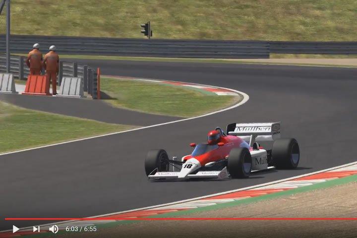Szimulátor versenyzés - Lotus Historic - Red Bull Ring