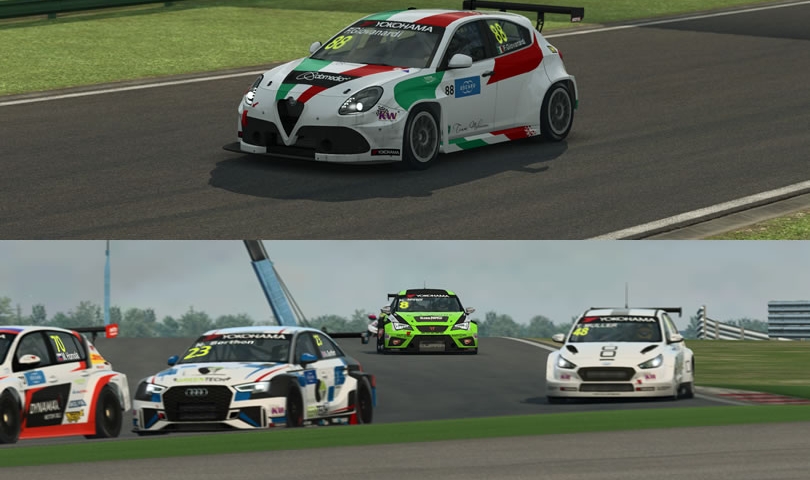 Raceroom - Imola és Portimao - Alfa Romeo és Seat Cupra TCR