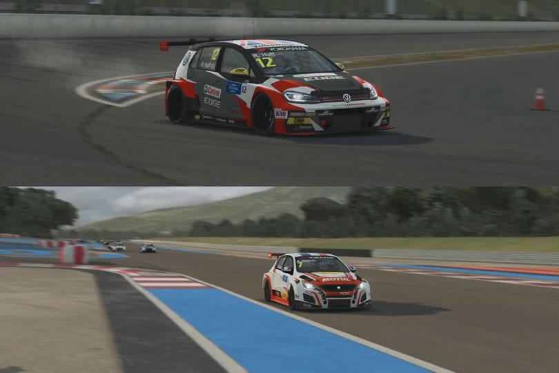 Raceroom - Paul Ricard és Lausitzring - Peugeot 208 TCR és VW Gold GTI TCR
