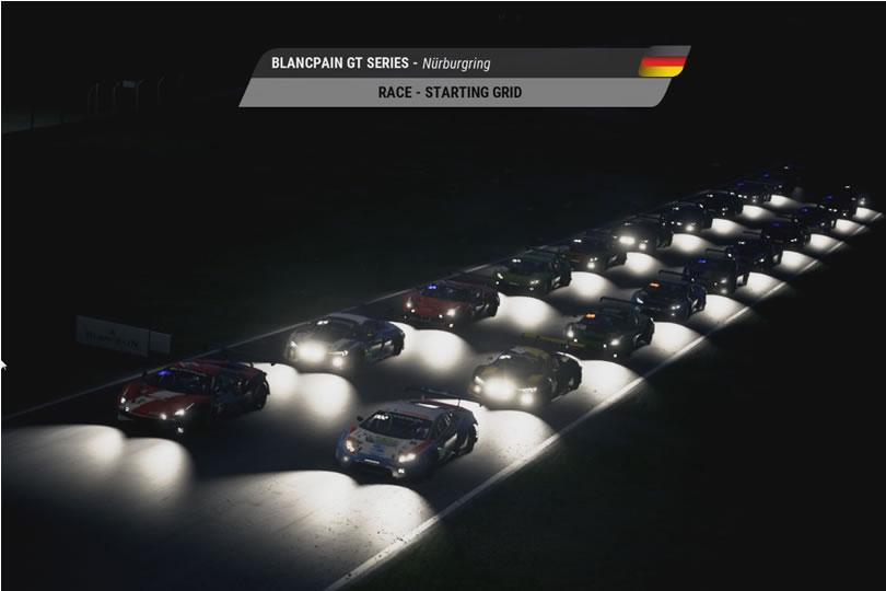 Assetto Corsa Competizione - Nürburgring - Lamborghini Huracan GT3 - night
