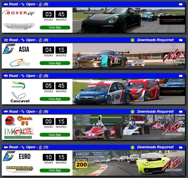 Sim Racing System – versenyek és értékelés (Assetto Corsa, rfactor2 ...